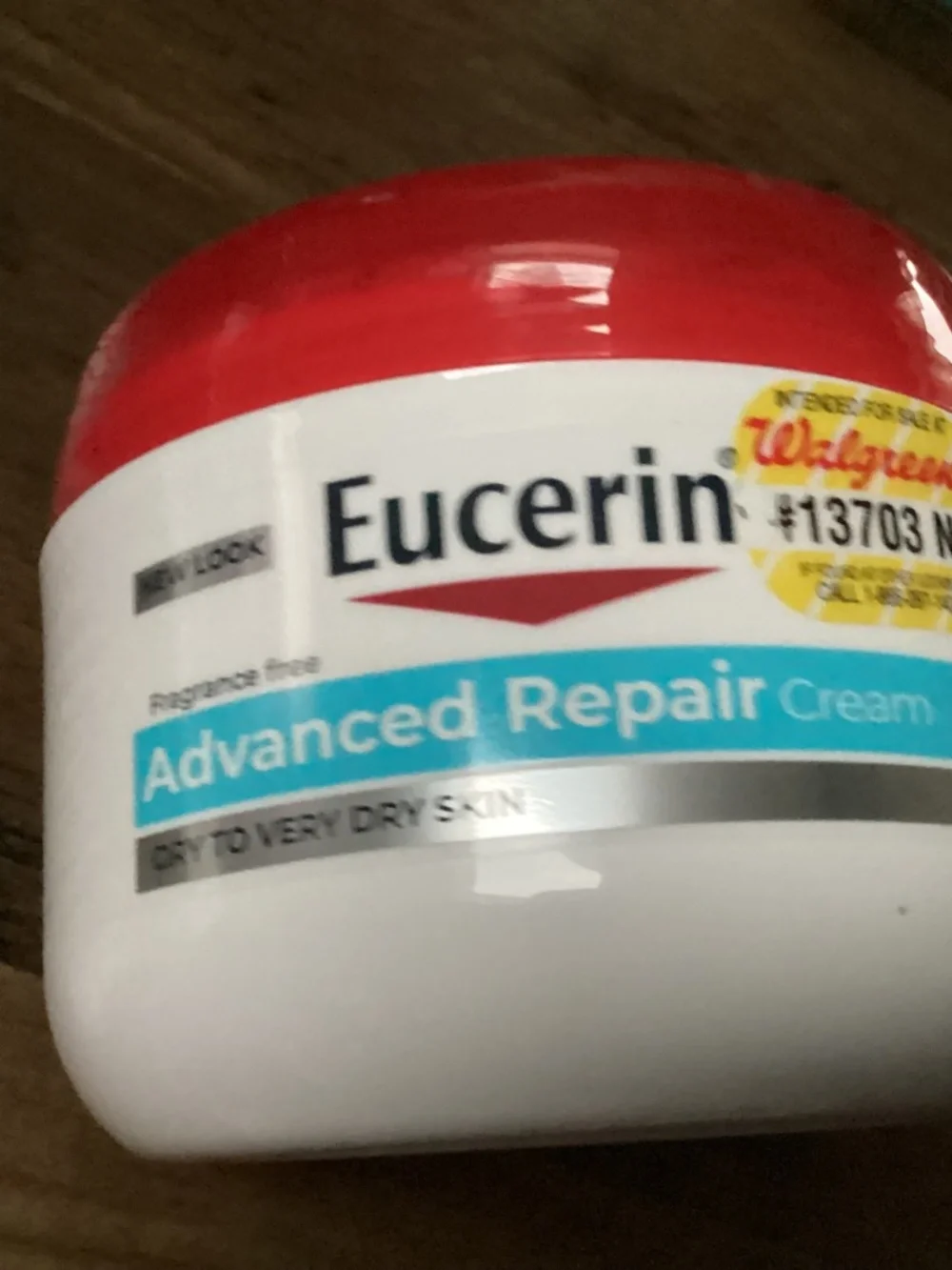 Eucerin Advanced Repair Cream New 12 oz